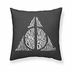 Housse de coussin Harry Potter Dealthy Hallows Noir 50 x 50 cm