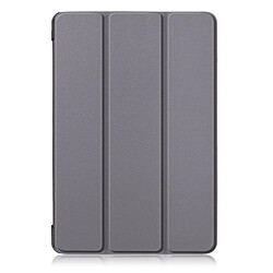 Etui en PU support triple gris pour votre Apple iPad mini (2019) 7.9 pouces/mini 4