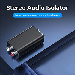 Isolateur Audio RCA Anti-Bruit Pour Table De Mixage Élimine Les Interférences YONIS