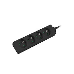 Power strip for UPS 1.5 m black 4XPL