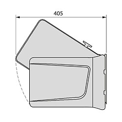 Acheter Emuca Poubelle de recyclage 15 litres fixation sur porte Recycle.