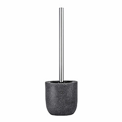 WENKO Brosse WC design nature Puro - Gris anthracite