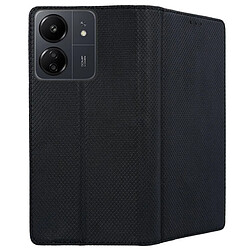 Acheter Htdmobiles Housse pour Xiaomi Redmi 13C / Poco C65 / Poco M6 5G - etui coque pochette portefeuille + verre trempe - NOIR MAGNET