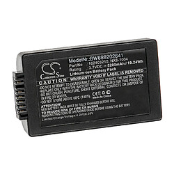 vhbw Batterie remplacement pour Handheld 162403210, BAT-G2-003, BP14-001200, NX8-1004 pour ordinateur handheld (5200mAh, 3,7V, Li-ion)