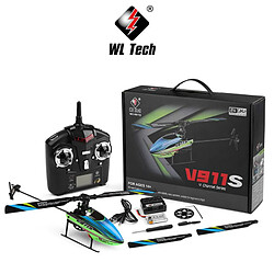 Avis Universal V911S System Flybarless RC Helicopter(Le noir)