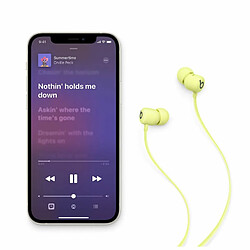 Apple Beats Écouteur sans Fil Beats Flex Jaune pas cher