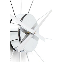 Acheter Karedesign Horloge Umbrella chrome et noire Kare Design