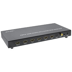 Commutateur matriciel InLine® HDMI 4K UltraHD 4 ports d'entrée à 2 ports de sortie