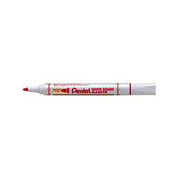 Pentel Marqueur pour tableau blanc MW85, pointe ogive, rouge ()