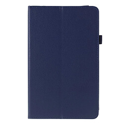 Etui en PU bleu foncé avec support pour votre Samsung Galaxy Tab A 10.1 (2019) SM-T510/SM-T515