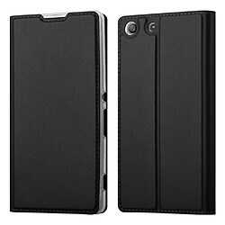 Cadorabo Coque Sony Xperia M5 Etui en Noir