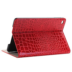 Wewoo Smart Cover rouge pour iPad Pro 12,9 pouces cartes et portefeuille Crocodile Texture horizontale Flip étui en cuir avec titulaire fentes pas cher