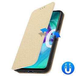 Avizar Housse Honor 20 / Huawei Nova 5T Étui Folio Portefeuille Fonction Support Or pas cher