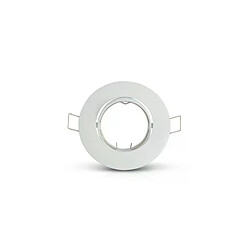 Miidex Support plafond Rond Orientable Blanc Ø93 mm