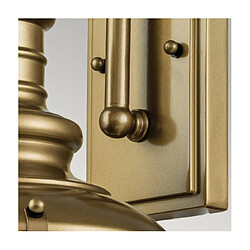 Avis Elstead Lighting Applique murale extérieur Redding Verre,Aluminium Bronze vieilli peint