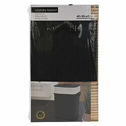 Bathroom Solutions Panier à linge pliable Noir