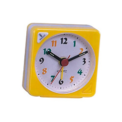 Avis mini voyage horloge dégradé son bureau réveil snooze veilleuse jaune