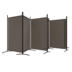 Avis vidaXL Cloison de séparation 6 panneaux Anthracite 520x180 cm Tissu