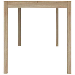 Acheter vidaXL Table à manger 110x70x75 cm bois d'acacia solide