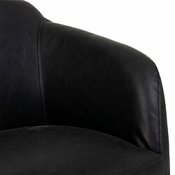 Fauteuil Alexandra House Living Noir 60 x 82 x 62 cm pas cher