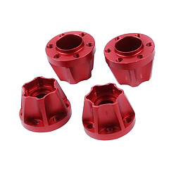 Avis Adaptateur D'entraînement De Moyeu De Jante Hexagonal De Roue De 18 Mm Pour 1/10 Axial SCX10 TRX4 D90 Rouge