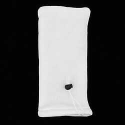 2 pcs blanc aquarium réservoir filtre sacs polyester poisson réservoir filtre chaussette sacs m