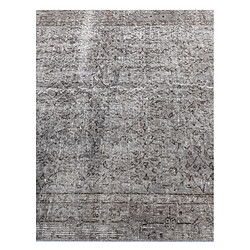 Avis Vidal Tapis de laine 231x127 gris Ultra Vintage