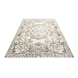 Avis Vidal Tapis de laine 251x163 beige Ultra Vintage