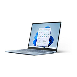 PC Portable - MICROSOFT - Surface Laptop Go 2 - 12,4 - Core i5 - RAM 8Go - Stockage 128Go - Windows 11 - AZERTY - Bleu Glacier