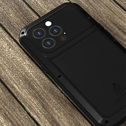 Coque en silicone, antichoc, anti-chute, anti-poussière noir pour votre Apple iPhone 13 Pro 6.1 pouces