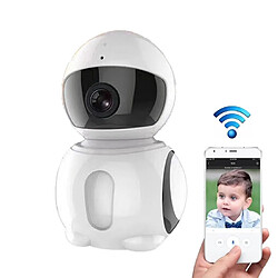 Wewoo Anpwoo AP006 2.0MP 1080P 1 / 2,7 pouces HD WiFi Caméra IP, Détection de mouvement / Vision nocturne (Blanc)