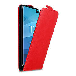 Cadorabo Coque Samsung Galaxy S10 PLUS Etui en Rouge