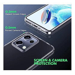 Acheter Htdmobiles Coque pour Xiaomi Redmi Note 13 5G - housse etui silicone gel fine 360 integrale (avant et arriere) + film ecran - TRANSPARENT