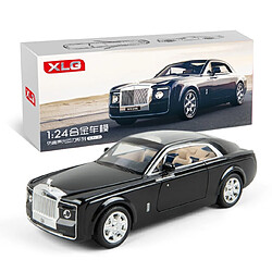 Universal 1: 24 rouleaux de modèles métalliques Royce Voiture moulée sous pression en alliage (noir)