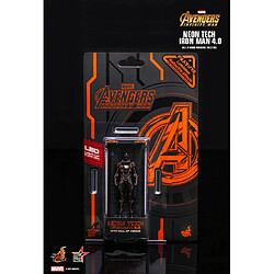 Acheter Hot Toys MMSC021 - Marvel Comics - Avengers: Infinity War - Neon Tech Iron Man 4.0 Hall Of Armor Miniature Collectible