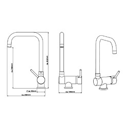 Acheter SCHÜTTE Mitigeur d'évier WINDOW Chrome