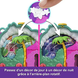 Avis Polly Pocket-Le Jardin du Paon-Coffret 2 mini-figurines et animaux HWN97