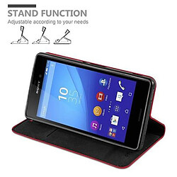 Acheter Cadorabo Coque Sony Xperia M4 AQUA Etui en Rouge