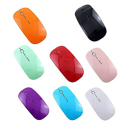 Universal 2,4 GHz Mouse de souris pratiques souris sans fil de souris silencieuse muette ultra mince