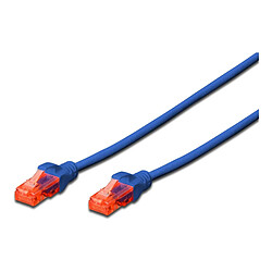 Cable de Red Ewent IM1019 Cat.6 U/UTP 3m Azul