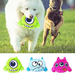 3pcs Jouet pour Chien Grinçant En Peluche Pour Animaux de Compagnie Jouets de dentition Interactifs pour Chiots à Mâcher Avec 3 piles Giggle Ball Shake Crazy Bouncy