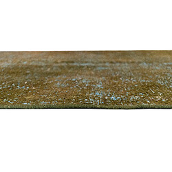 Vidal Tapis de laine 203x111 Bleu Vintage Royal pas cher