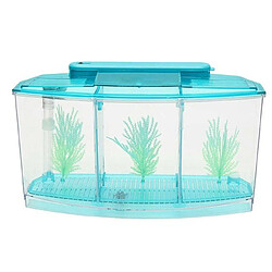 Universal Aquarium portatif mini-aquarium lumière LED poisson aquarium réservoir diviseur d'eau filtrée maison déco aquarium poisson aquatique animaux de compagnie | Aquarium réservoir