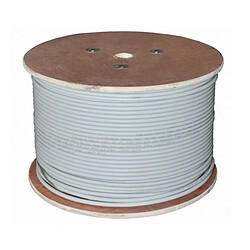 A-LAN KIU6PVC500 câble de réseau 500 m Cat6 U/UTP (UTP) Gris