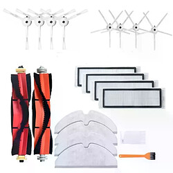 Kit d'accessoires pour aspirateur Robot Roborock S6 MAXV S6 PURE S6 S5 MAX S5 S4 E4 E35 E2, pour Xiaomi Mijia 1/1S