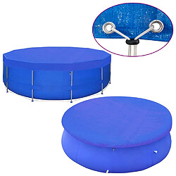 Avis vidaXL Couvertures de piscine 2 pcs PE Ronde 540 cm 90 g/m²