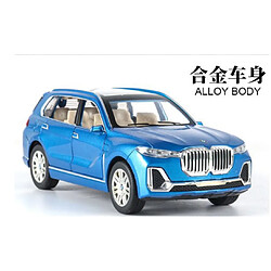 Avis Universal 1: 24 BMW X7 Modèle de voiture en alliage Modèle de voiture jouet moulé sous pression Retour à la collection de jouets pour enfants | Voiture jouet moulé sous pression (bleu)