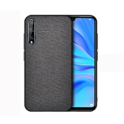 Wewoo Coque Pour Huawei Enjoy 10s Shockproof Cloth Texture PC + TPU Housse de protection Noir