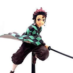 Avis Universal 15cm Kamado Tanjirou Action Figure No Yaiba Figure Agatsuma Zenitsu Nezuko Battle Scene Model Toys(Coloré)