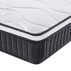 Maison Chic Matelas à ressorts bonnell moyen, Matelas doux pour chambre 120x200 cm -GKD12061 pas cher